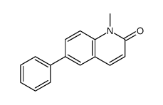 Carbostyril, 1-methyl-6-phenyl- (8CI) Structure