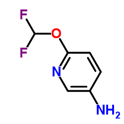 6-(Difluoromethoxy)pyridin-3-amine Structure