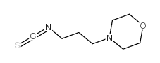 3-(4-吗啉基)丙基异硫氰酸酯结构式