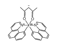 Bis(2-benzo[h]quinoline-C2,N')(acetylacetonato)iridium(III) picture