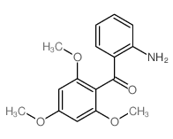 (2-aminophenyl)-(2,4,6-trimethoxyphenyl)methanone Structure