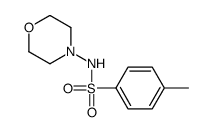 4-methyl-N-morpholin-4-ylbenzenesulfonamide Structure