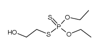 dithiophosphoric acid O,O'-diethyl ester S-(2-hydroxy-ethyl) ester Structure