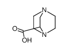 1,4-Diazabicyclo[2.2.2]octane-2-carboxylicacid(9CI) Structure