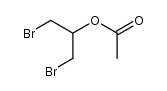 acetic acid-(β,β'-dibromo-isopropyl ester)结构式