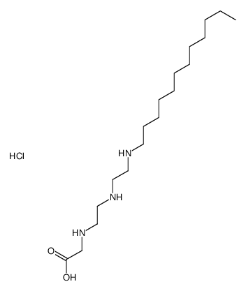 N-辛基-二氨乙基甘氨酸盐酸盐结构式