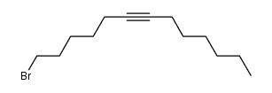 1-bromotridec-6-yne Structure