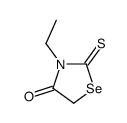 3-ethyl-2-sulfanylidene-1,3-selenazolidin-4-one Structure