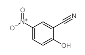2-Hydroxy-5-nitrobenzonitrile Structure