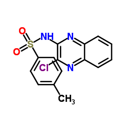 N-(3-氯喹噁啉-2-基)-4-甲基苯磺酰胺图片