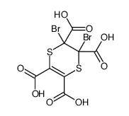 2,3-dibromo-1,4-dithiine-2,3,5,6-tetracarboxylic acid结构式