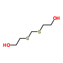 2,2'-(Methylenedisulfanediyl)diethanol Structure