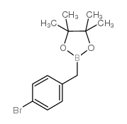 4-Bromobenzylboronic acid pinacol ester structure
