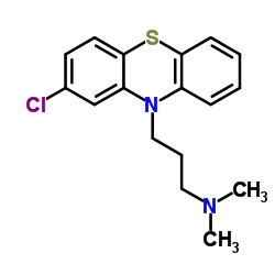 Chlorpromazine Structure