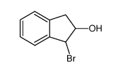 1-bromo-indan-2-ol结构式