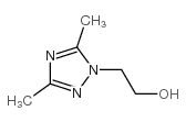 2-(3,5-二甲基-1H-1,2,4-三唑-1-基)乙醇结构式