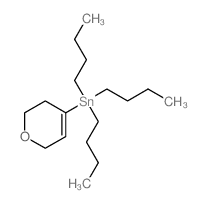 4-三丁基锡-3,6-二氢-2H-吡喃结构式
