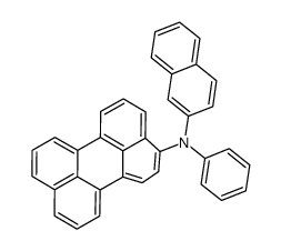 N-naphthalen-2-yl-N-phenylperylen-3-amine结构式