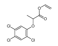 ethenyl 2-(2,4,5-trichlorophenoxy)propanoate Structure