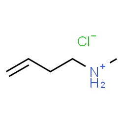 N-甲基丁-3-烯-1-胺盐酸结构式