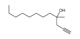 4-methyldodec-1-yn-4-ol结构式