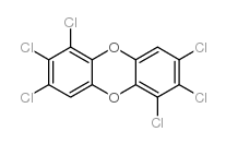 1,2,3,6,7,8-六氯二苯并-对-二恶英结构式