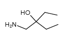 β-oxy-β-ethyl-butylamine结构式