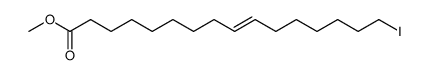 Methyl 16-iodo-(E)-9-hexadecenoate Structure