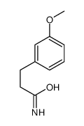 3-(3-methoxyphenyl)propanamide结构式
