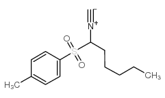 1-正戊基-1-甲苯磺酰甲基异丁酯结构式