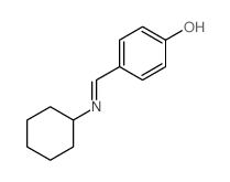 Phenol,4-[(cyclohexylimino)methyl]- picture
