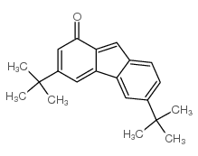 3,6-二叔丁基芴酮结构式