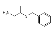 2-benzylthio propylamine结构式