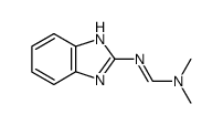 Methanimidamide, N-1H-benzimidazol-2-yl-N,N-dimethyl- (9CI)结构式