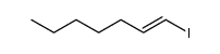 (1E)-1-iodo-hept-1-ene结构式