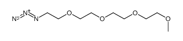 m-PEG4-azide structure