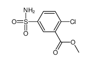 methyl 2-chloro-5-sulfamoylbenzoate结构式