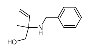 2-benzylamino-2-methyl-3-buten-1-ol结构式