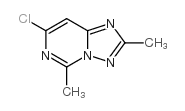 7-氯-2,5-二甲基-[1,2,4]噻唑并[1,5-c]嘧啶结构式