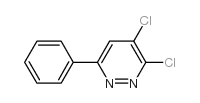 3,4-二氯-6-苯基哒嗪结构式