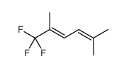 1,1,1-trifluoro-2,5-dimethylhexa-2,4-diene结构式