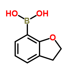2,3-Dihydro-1-benzofuran-7-ylboronic acid structure