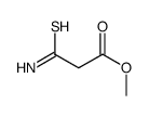 3-氨基-3-硫代丙酸甲酯结构式