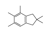 2,2,4,5,6-pentamethyl-1,3-dihydroindene Structure