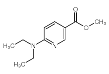 6-(二乙氨基)烟酸甲酯结构式