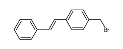 4-styrylbenzyl bromide Structure