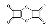 4,5,9,10-Tetraoxo-2,7-dithiatricyclo(6.2.0.03.6)deca-1(8),3(6)-diene结构式