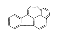 Benzo(a)naphth(2,1,8-cde)azulene Structure