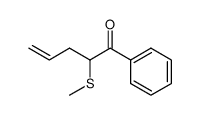 α-(methylthio)-α-allylacetophenone结构式