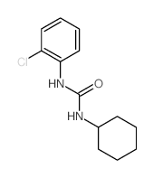 Urea,N-(2-chlorophenyl)-N'-cyclohexyl-结构式